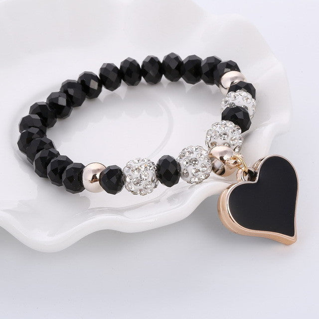 Beautiful Heart Charm Bracelet