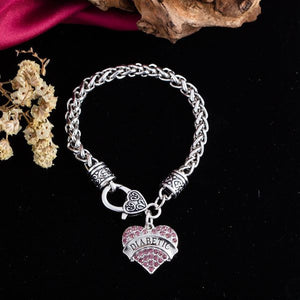 DIABETIC Awareness Charm Bracelet