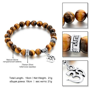 Tiger Eye Natural Stone Bracelets